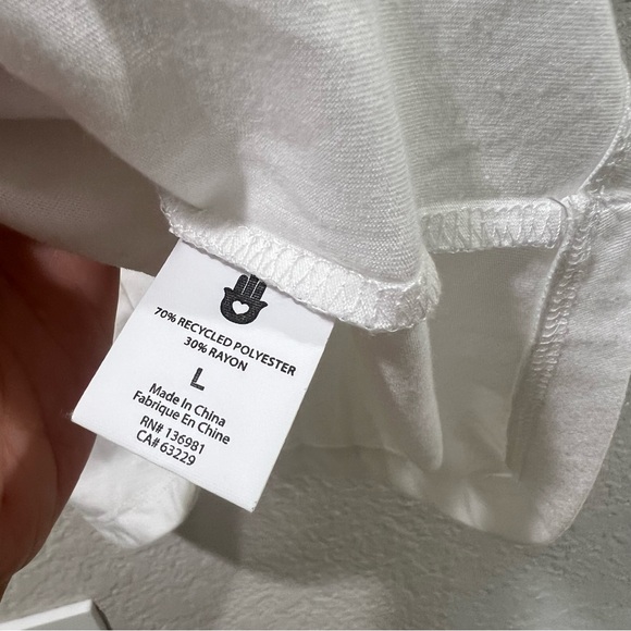 Spiritual Gangster Eternal Optimist Namaste Top Size Large - Picture 6 of 9